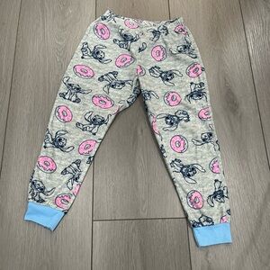 Disney Stitch Donut Pajama Bottoms Pants